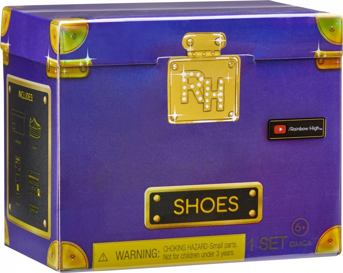 Dodatki za čevlje za punčke Rainbow High, MGA, 1 kos, večbarven