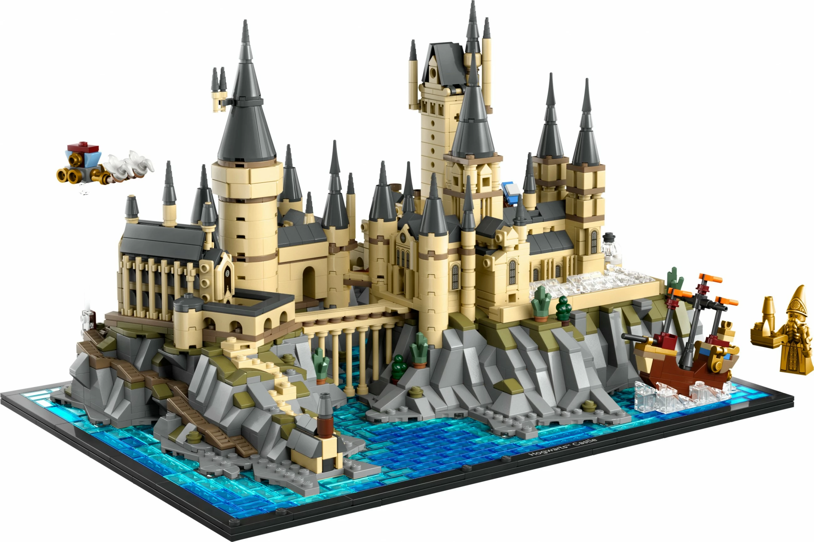 Set kipa gradnje Hogwarts™ Castle and Grounds, 2.660 kosov, večbarvno