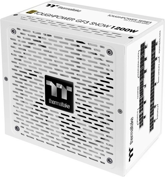 Visokozmogljivi napajalnik Thermaltake Toughpower GF3 Snow 1200W, 80 PLUS Gold, ATX 3.0, bel