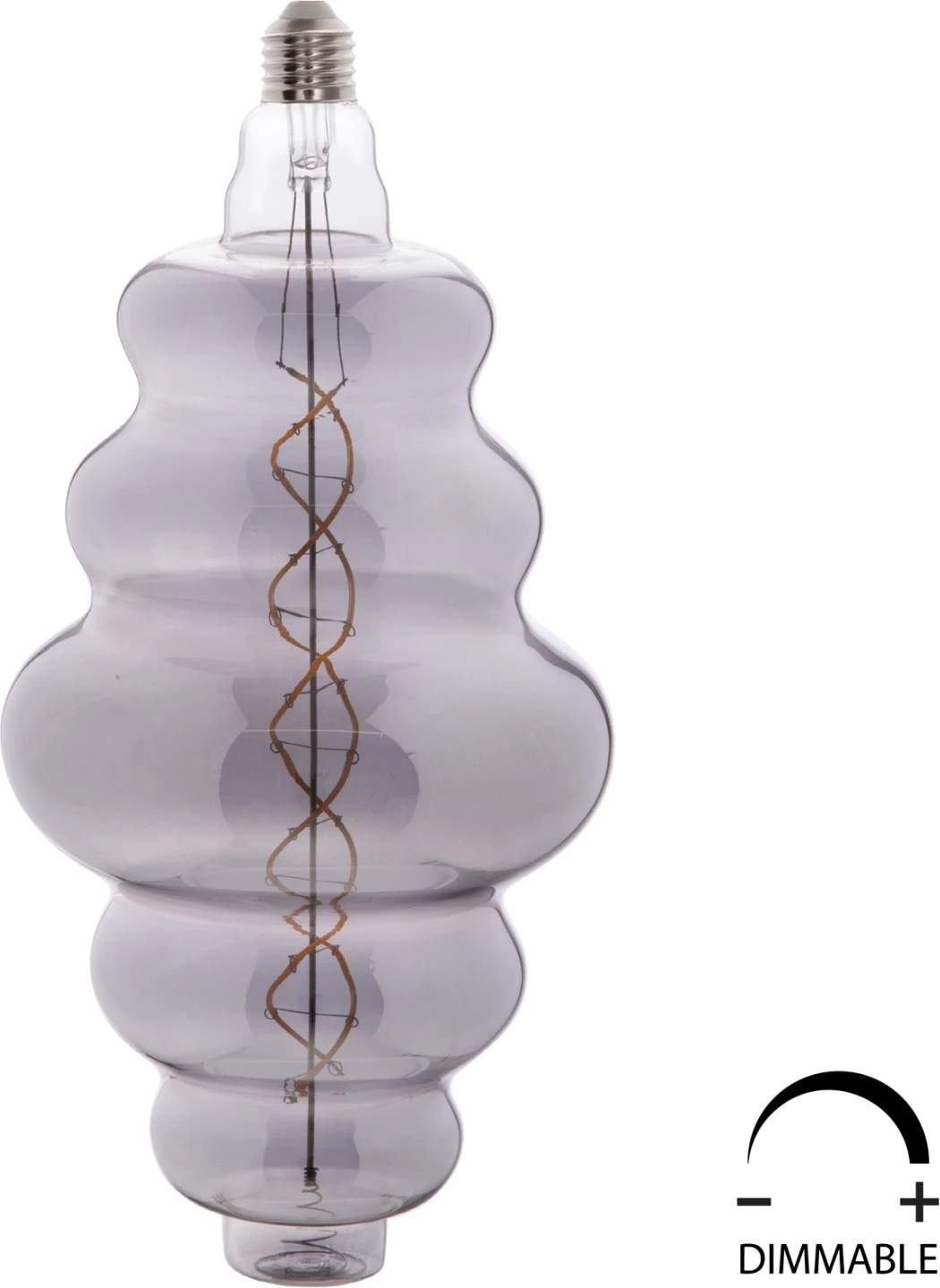 Žarnica FH4056.03 FW180 LED filament 8W E27 3000K dimljiva v barvi dima
