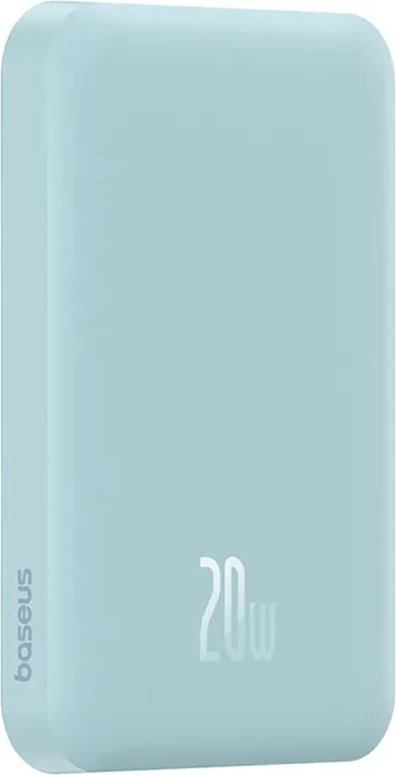 Magnetni mini powerbank 5000 mAh, 20W, USB-C, modra - Baseus