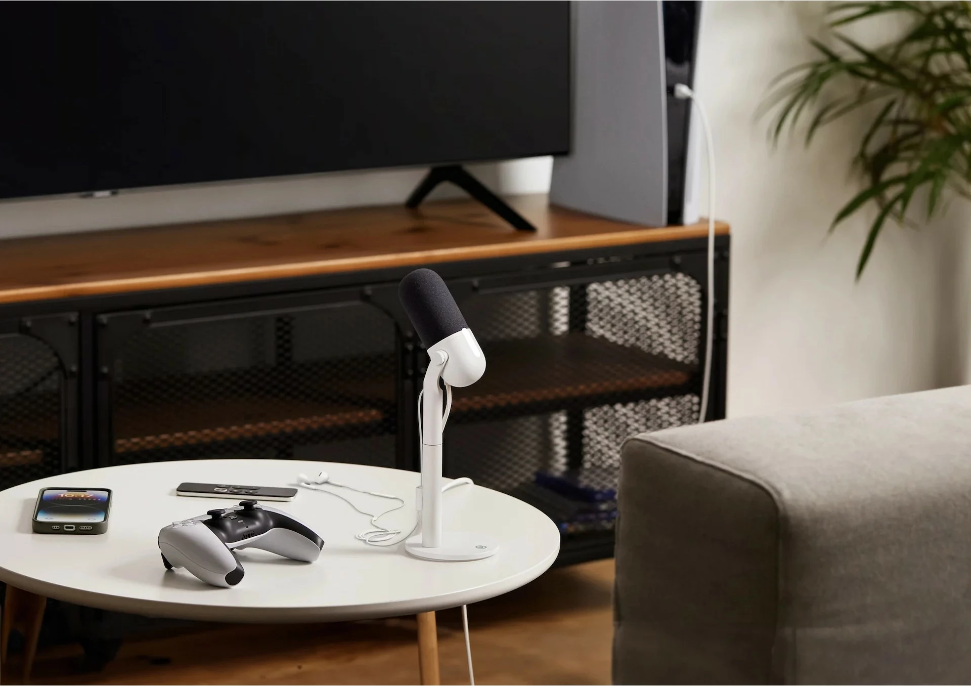 Namizni mikrofon Elgato Wave Neo, USB/3,5 mm, 24 bit, 96 kHz, bel