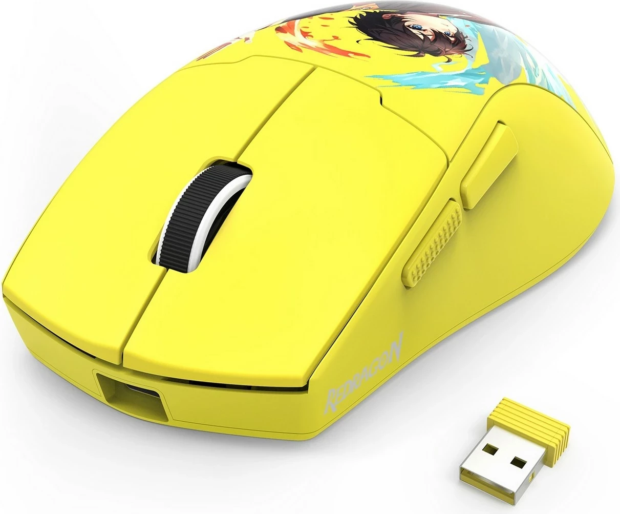 Gaming miš K1NG PRO MAX 1K Redragon M918-AKB-PRO, rumena