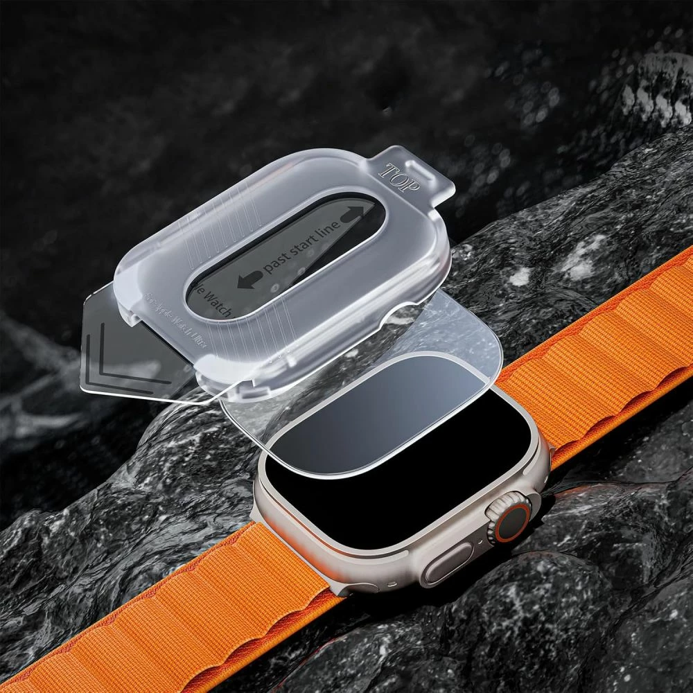 Zaščitno steklo Tech-Protect Supreme za Apple Watch Ultra 1/2 (49 mm), prozorno, 2 kosa