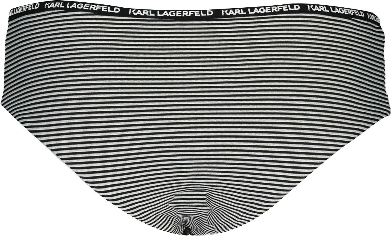 Spodnji del kopalk KARL LAGERFELD BEACHWEAR, ženski, črni