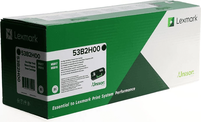 Toner Lexmark 53B2H00, 25.000 strani, XL, črn