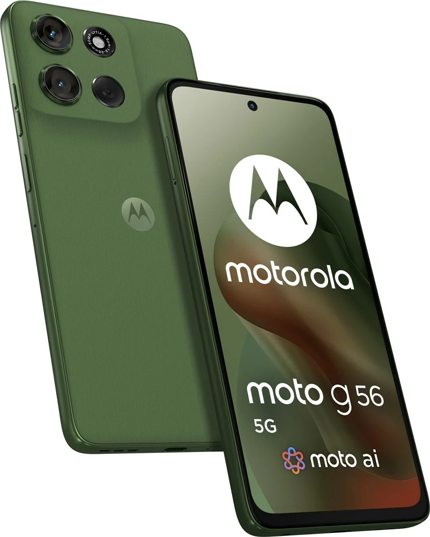 Pametni telefon Motorola Moto g56 5G, 8 GB RAM, 256 GB, zelena