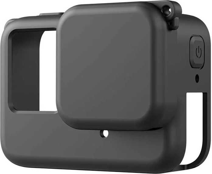 Silikonska zaščitna prevleka za Insta360 Ace Pro S6-PTC-01, z pokrovom leče, črna