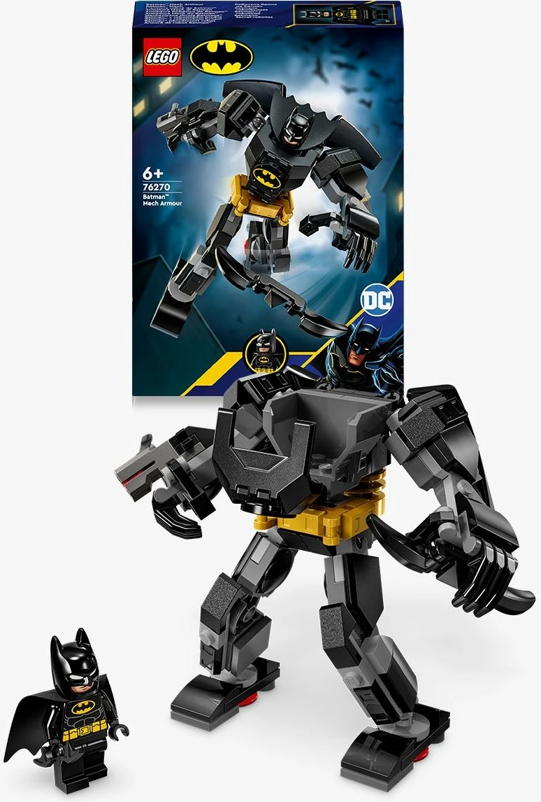 Mech Batman iz kompleta LEGO DC Super Heroes 76270, večbarven
