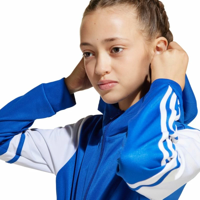 Duks za otroke adidas, bel in moder