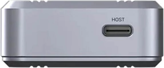 Konzola za SSD M.2 NVMe z vgrajenim hlajenjem, UNITEK S1242AGY01-EU, srebrna