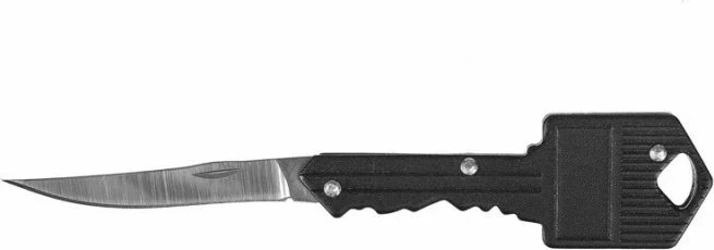 Nož za ključe Yakimasport, črn