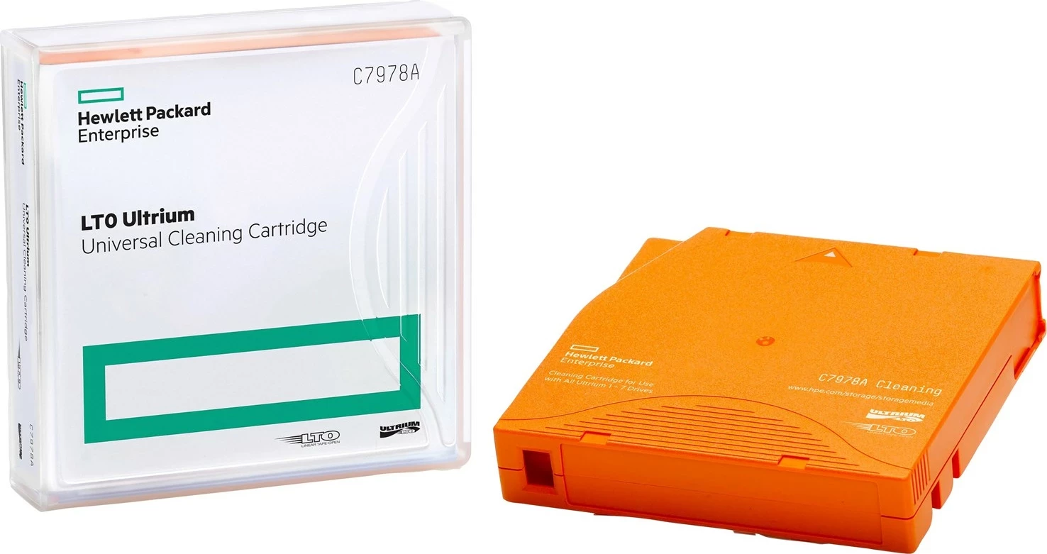Kaseta za čiščenje HPE Ultrium Universal, C7978A, oranžna