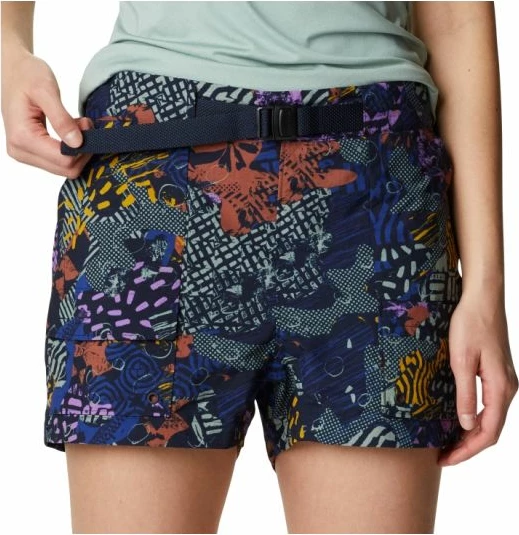 Poletne cargo kratke hlače Columbia W Summerdry za ženske, temno modre