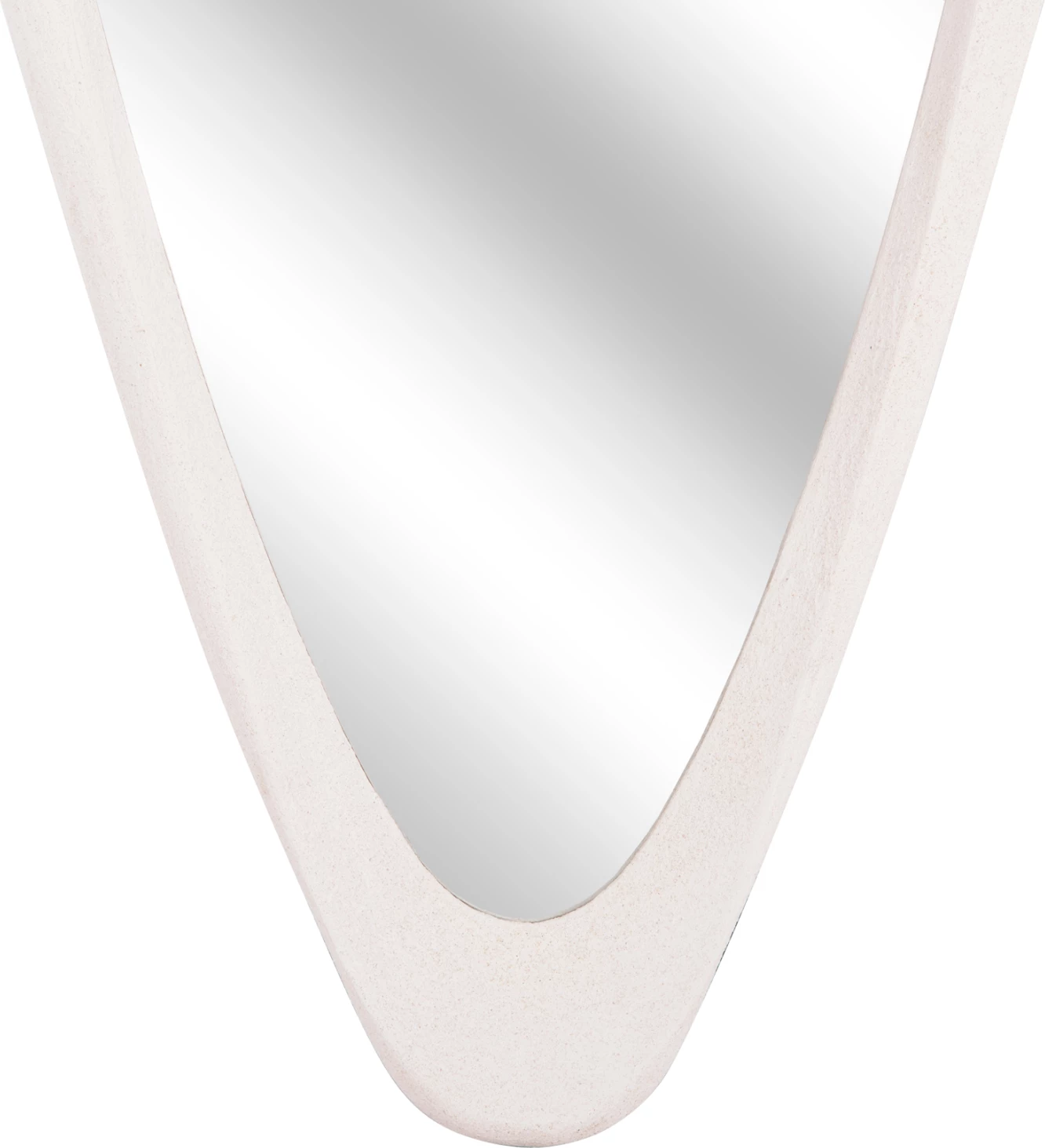 Stenski ogledalo serije Santorini FH4512 MDF v umazano beli 54x3,5x120Hcm