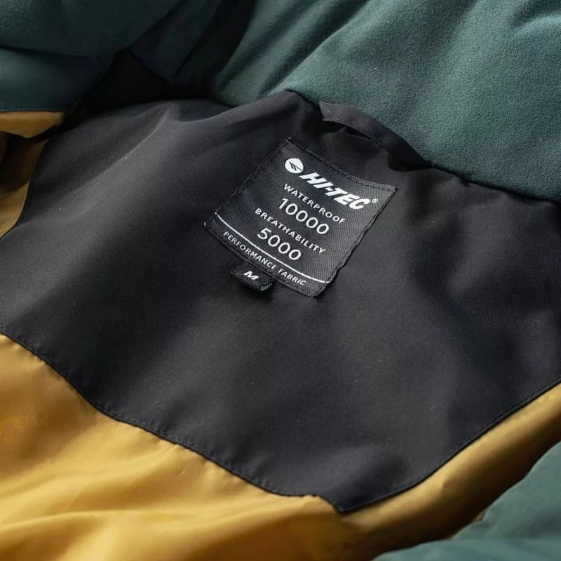 Zunanja jakna za moške Hi-Tec, črna in zelena