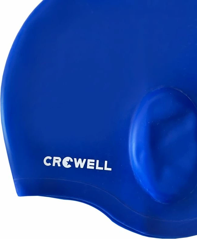 Plavalna kapa Crowell Ucho Bora za moške in ženske, modra