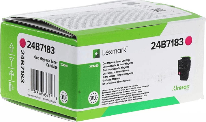 Toner magenta, Lexmark 24B7183, standard, zmogljivost do 6000 strani