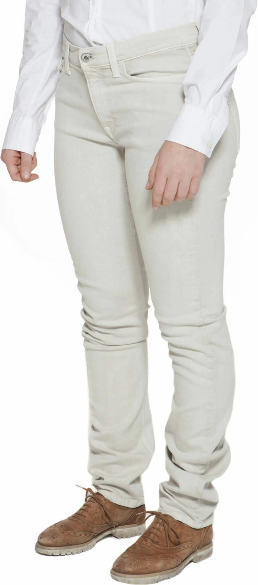 Hlače za ženske GANT, bež