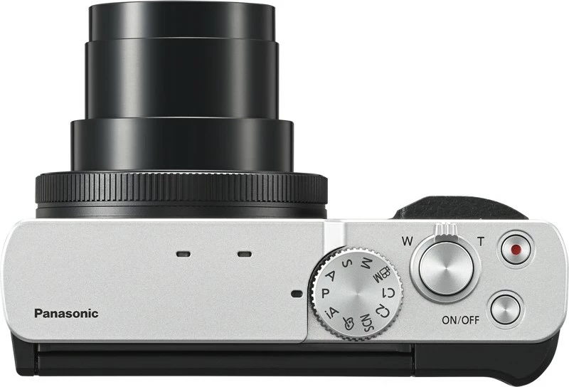 Digitalni fotoaparat LUMIX TZ99 Panasonic, 20,3 MP, 30× optični zoom, 4K, Wi‑Fi, srebrn