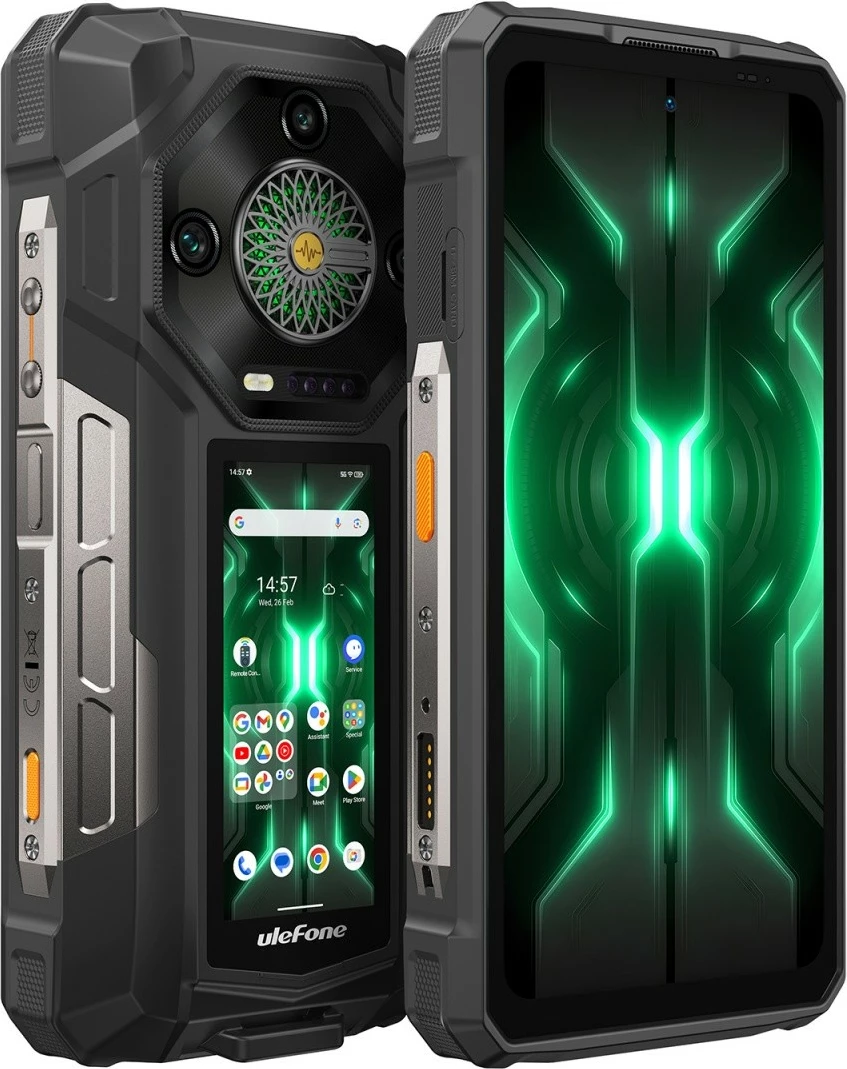 Pametni telefon odporen Ulefone Armor 33 Pro 5G, 16/512GB, črn