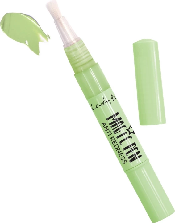 Korektor za obraz proti rdečini Lovely Magic Pen Anti-Redness, 2 ml