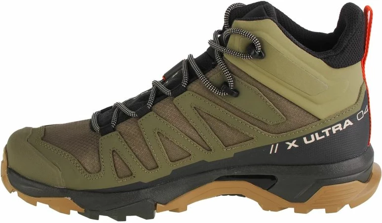 Treking čevlji X Ultra 4 Mid GTX, Salomon, zeleni