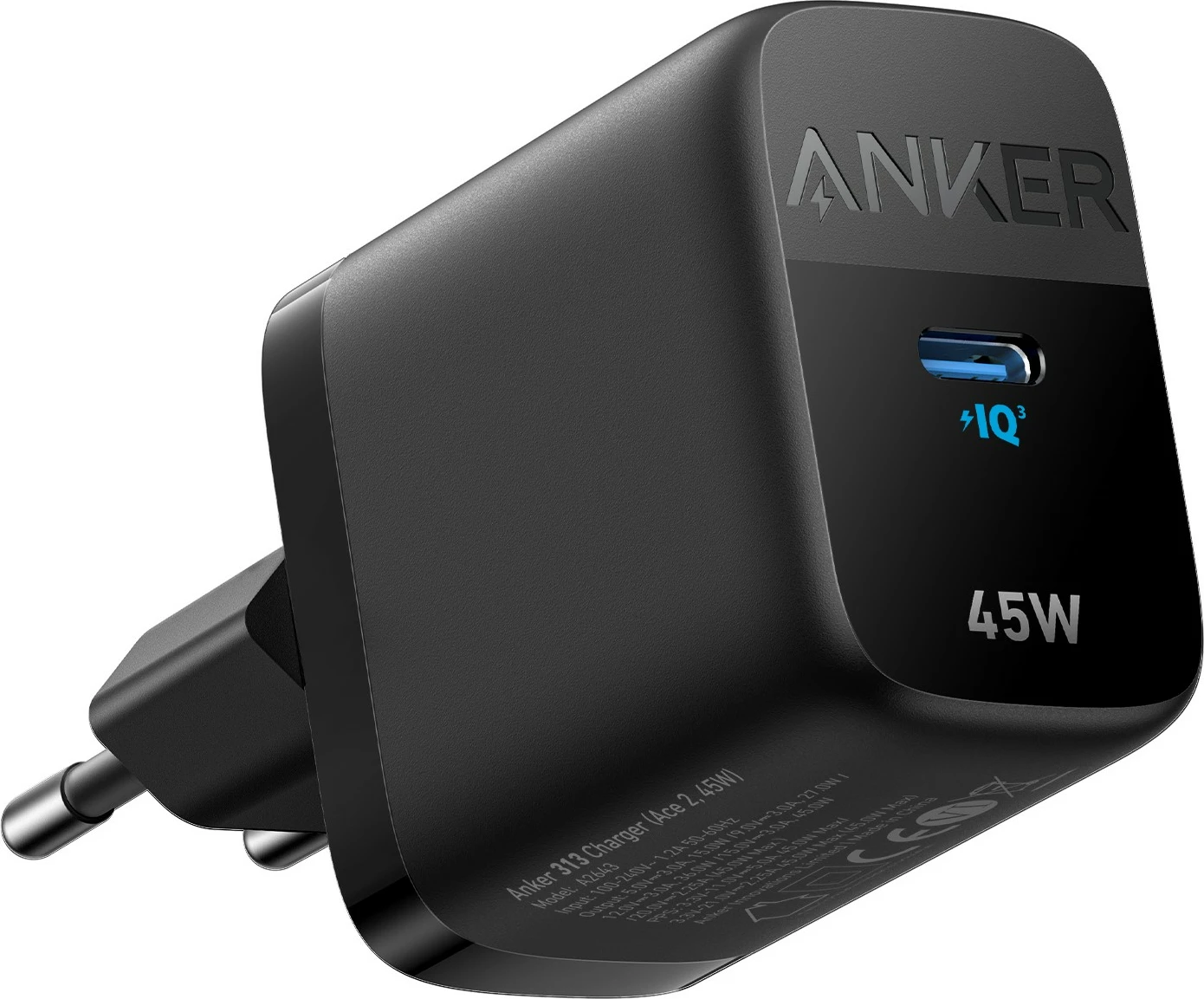 USB-C polnilec 45 W, črn — Anker 313