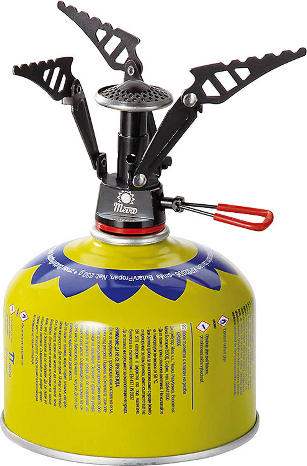 Kampirna štedilnik Meva SPARK KP14001, 80 g, 2,6 kW, kovina, črn