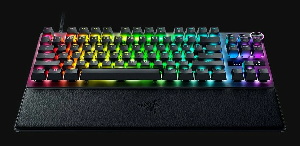Mehanska tipkovnica Tenkeyless, 8KHz, nemška postavitev, RGB — Razer Huntsman V3 Pro