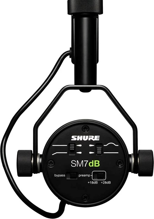 Dinamični mikrofon Shure SM7dB, črn
