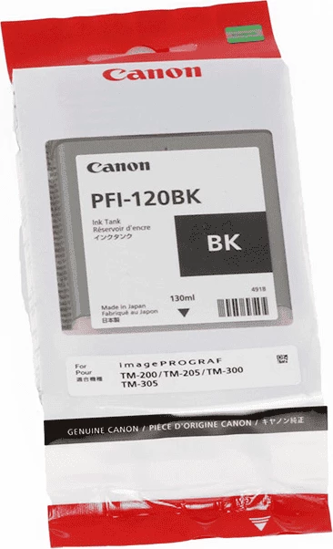Črnilni vložek 130 ml Canon PFI-120BK 2885C001, črn