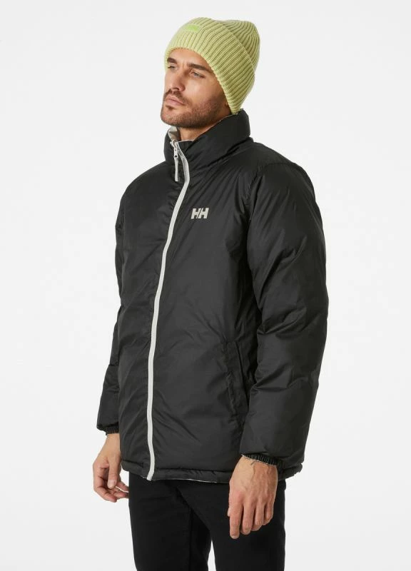 Reverzibilna pufer jakna za moške Helly Hansen YU 23, črna in siva