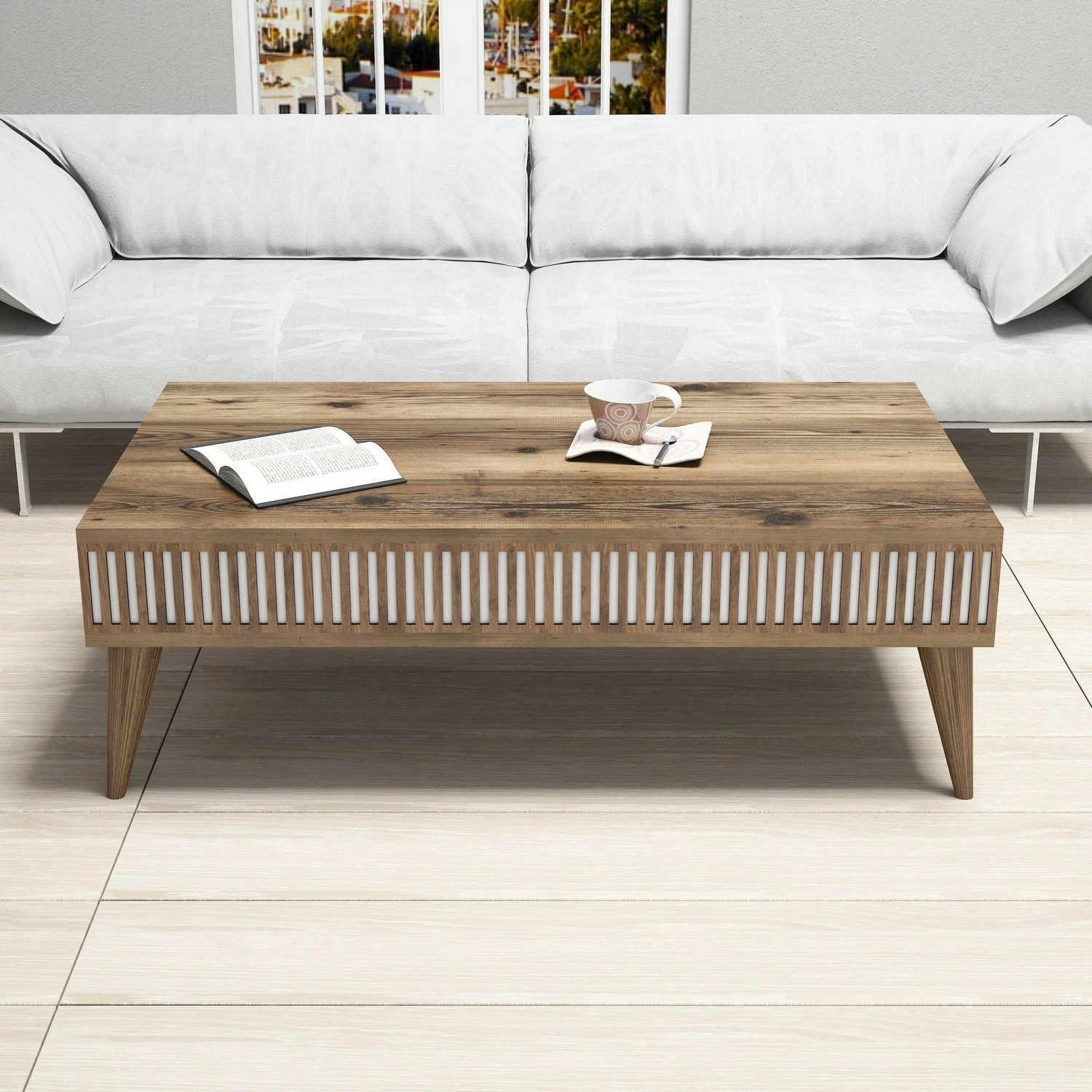 Kavna mizica Milan, Hanah Home, oreh
