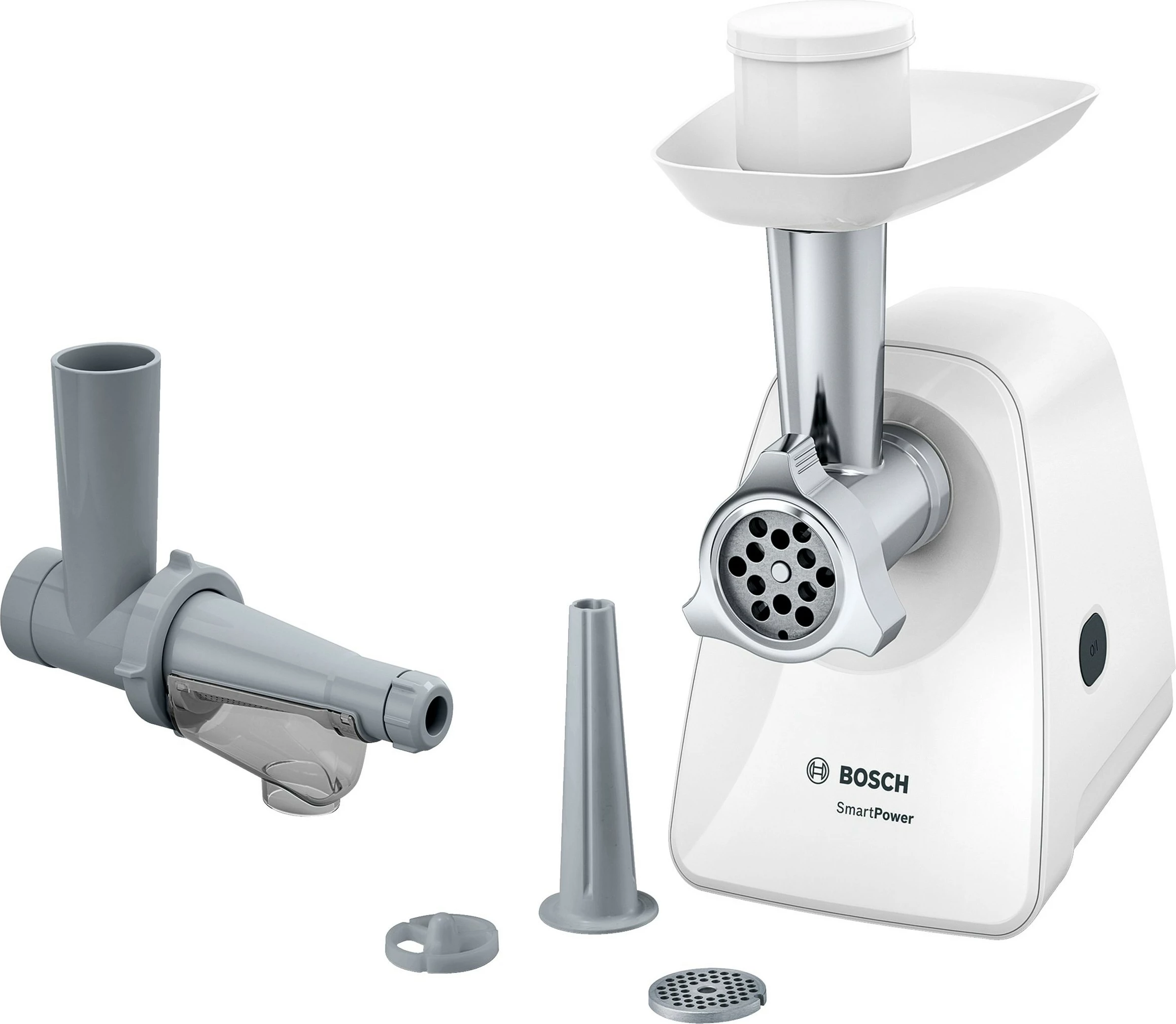 Mlinček za meso Bosch MFW2515W, 1500 W, bel