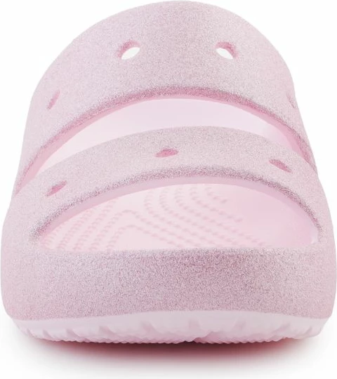 Sandali Crocs Classic Glitter V2, rožnati — za ženske in otroke