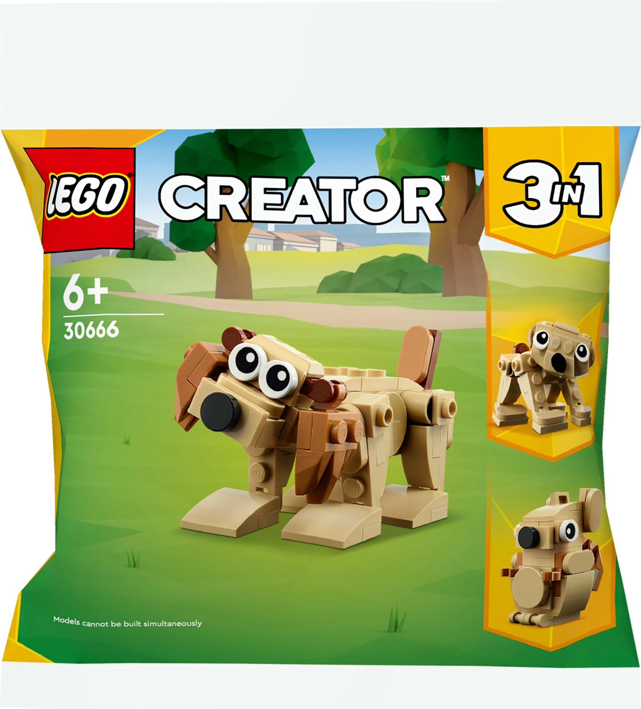 Set za gradnjo 3-v-1, večbarven LEGO Creator 30666
