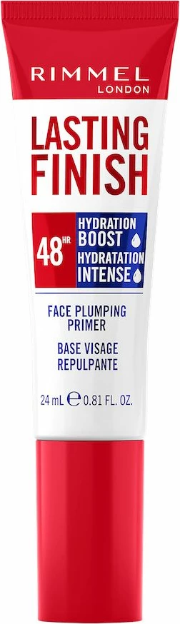 Hidratantni primer za ličenje Rimmel Lasting Finish Hydrating Primer, prozoren, 24 ml