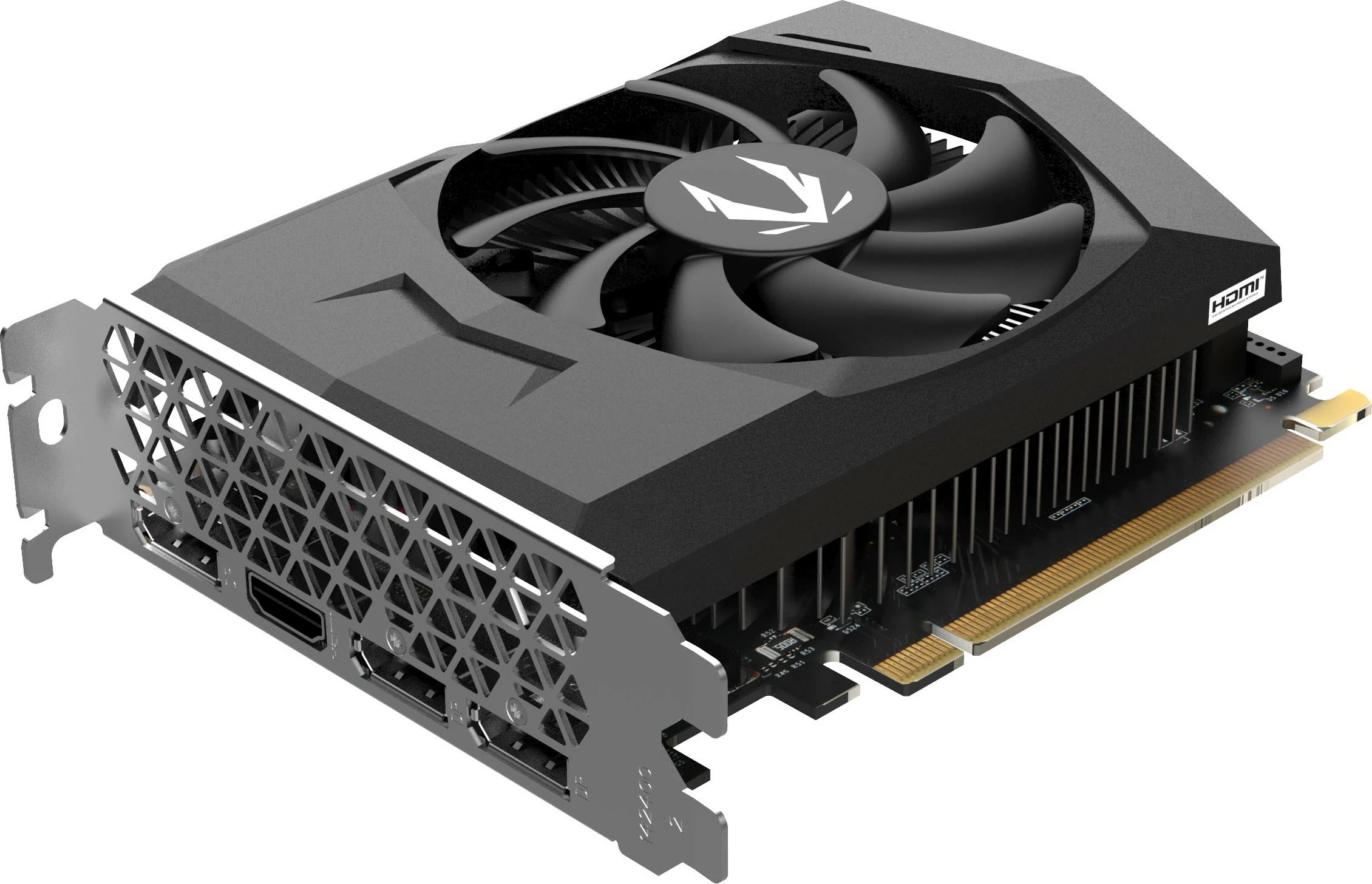 Grafična kartica Zotac GAMING GeForce RTX 3050 Solo, 6 GB, GDDR6, PCI Express x8 4.0, črna