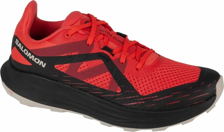 Tekstilne tekaške atlete Salomon Ultra Flow, črne in rdeče