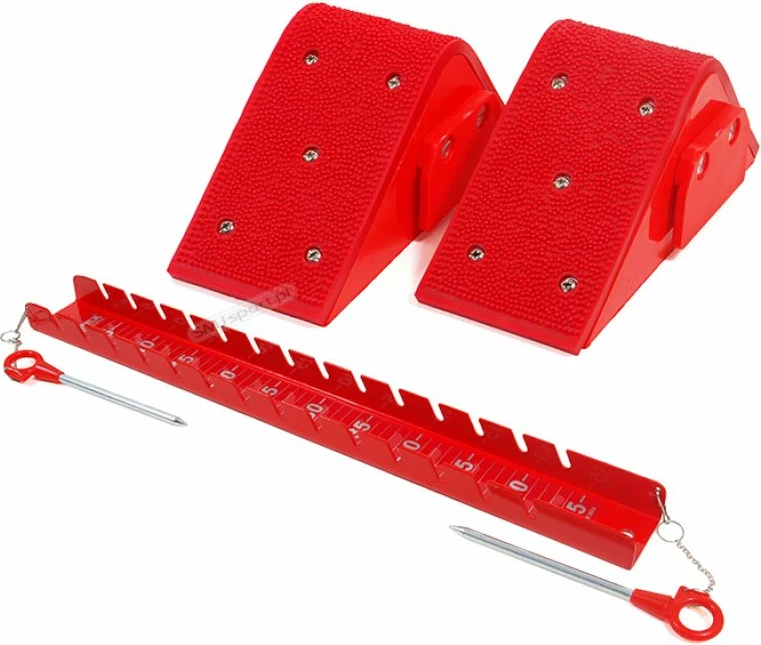 Trening blok za start Yakimasport, rdeč