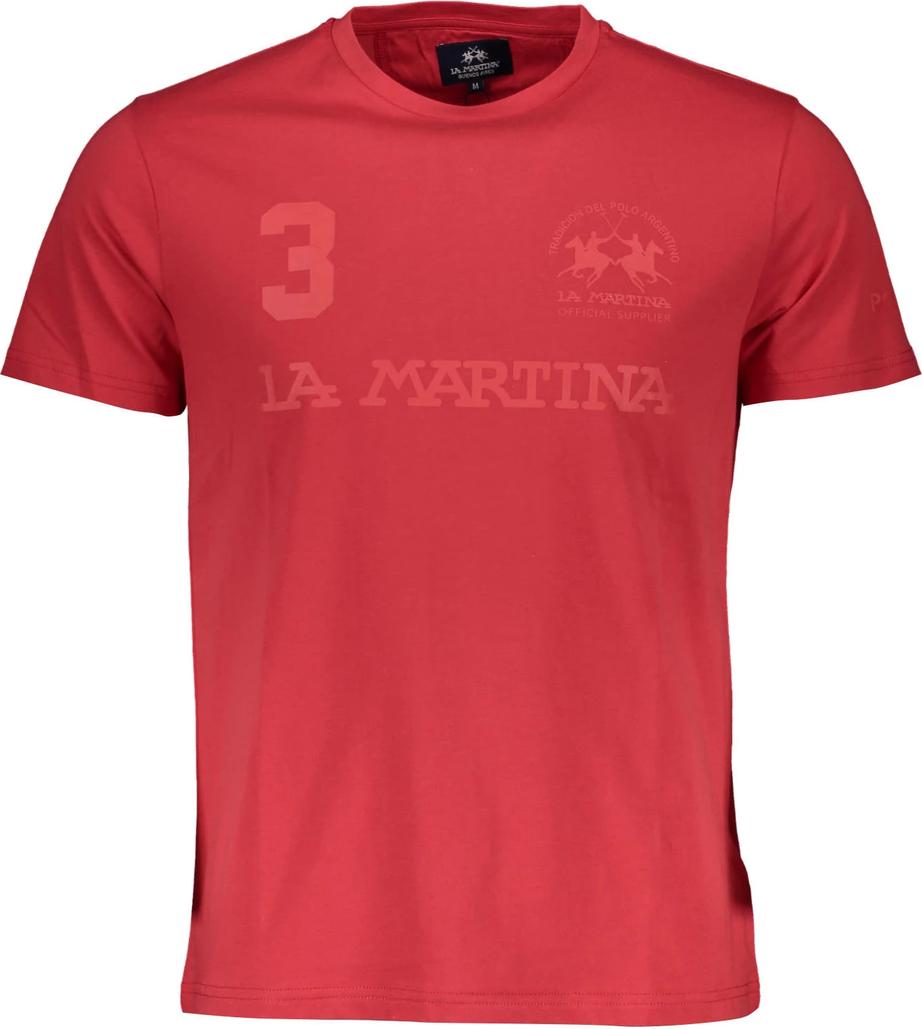 Majica za moške LA MARTINA, rdeča