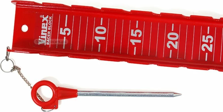 Trening blok za start Yakimasport, rdeč