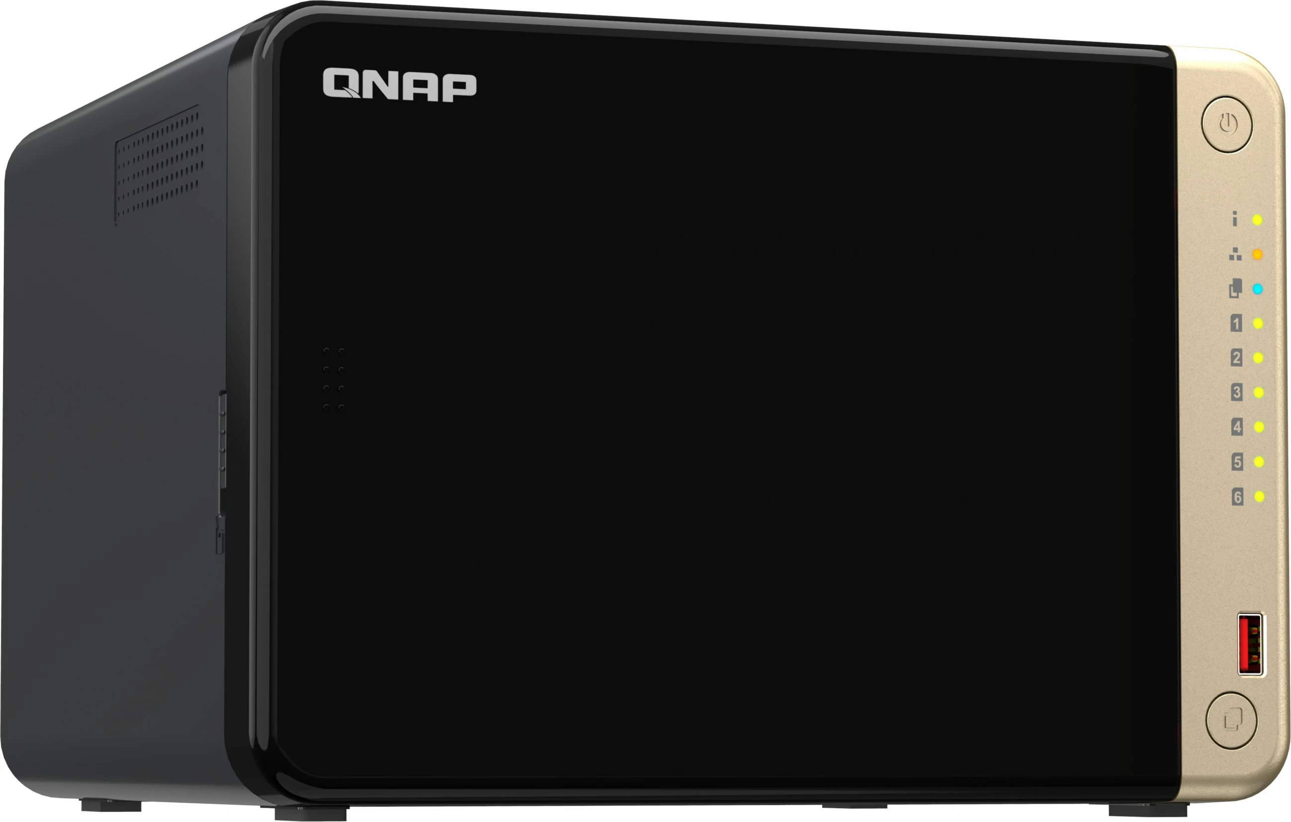 NAS QNAP TS-664, Intel Celeron N5095, 8 GB, stolp