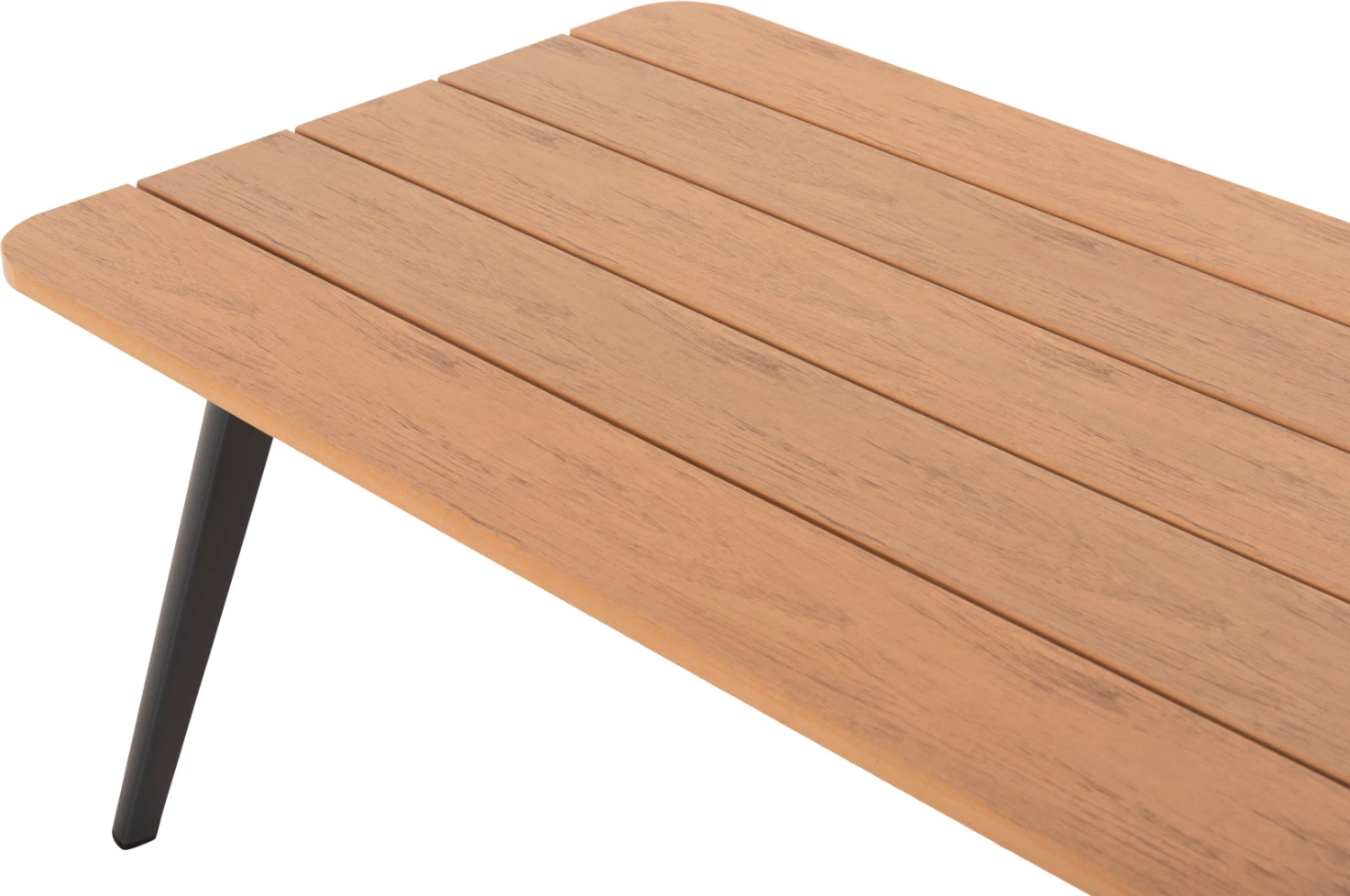 Zunanji kotni lounge set MAERLY FH6140.02 aluminij in blazine v antracit-bež sintetični vrvi