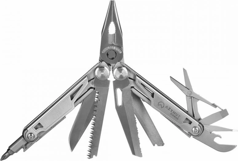 Multitool za turizem Azymut, jeklo