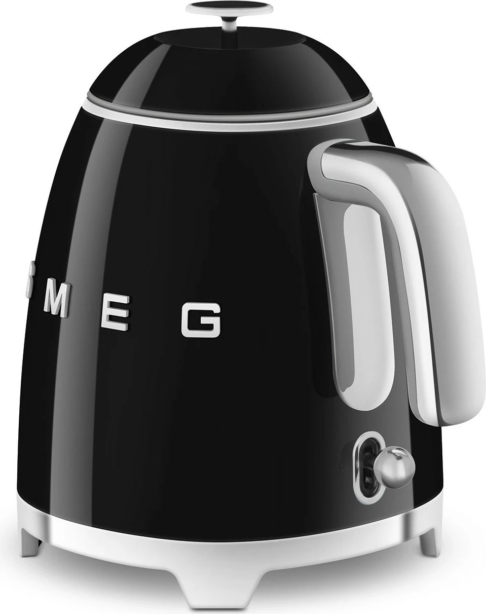 Električni ibrik SMEG KLF05BLEU, 0,8 L, 1400 W, črn