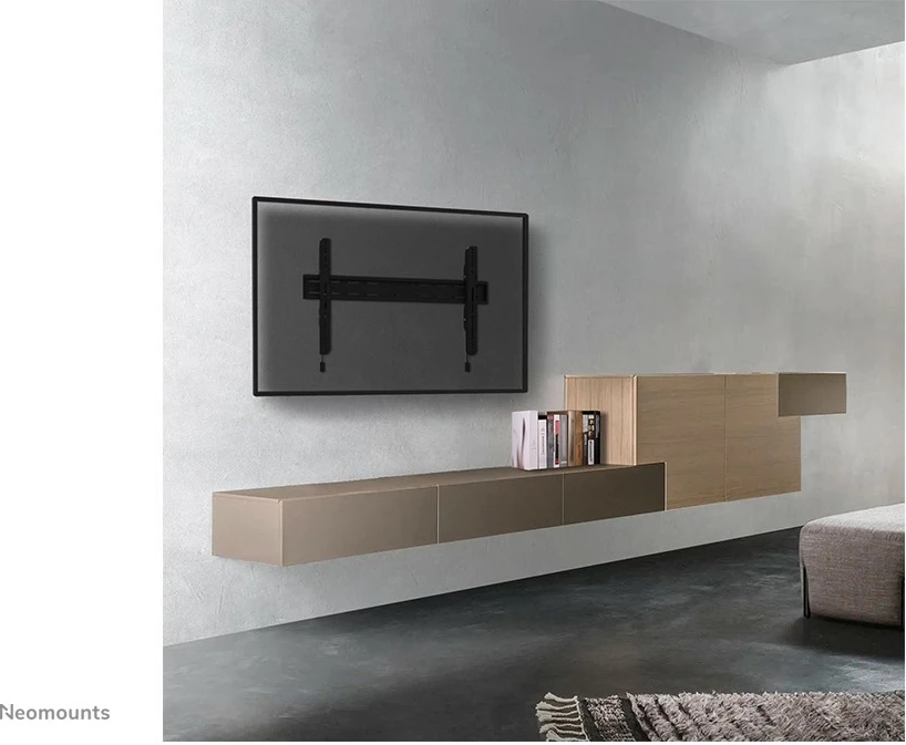 Stenski nosilec za TV 43"-98" Neomounts WL30S-850BL18, 100 kg, črn