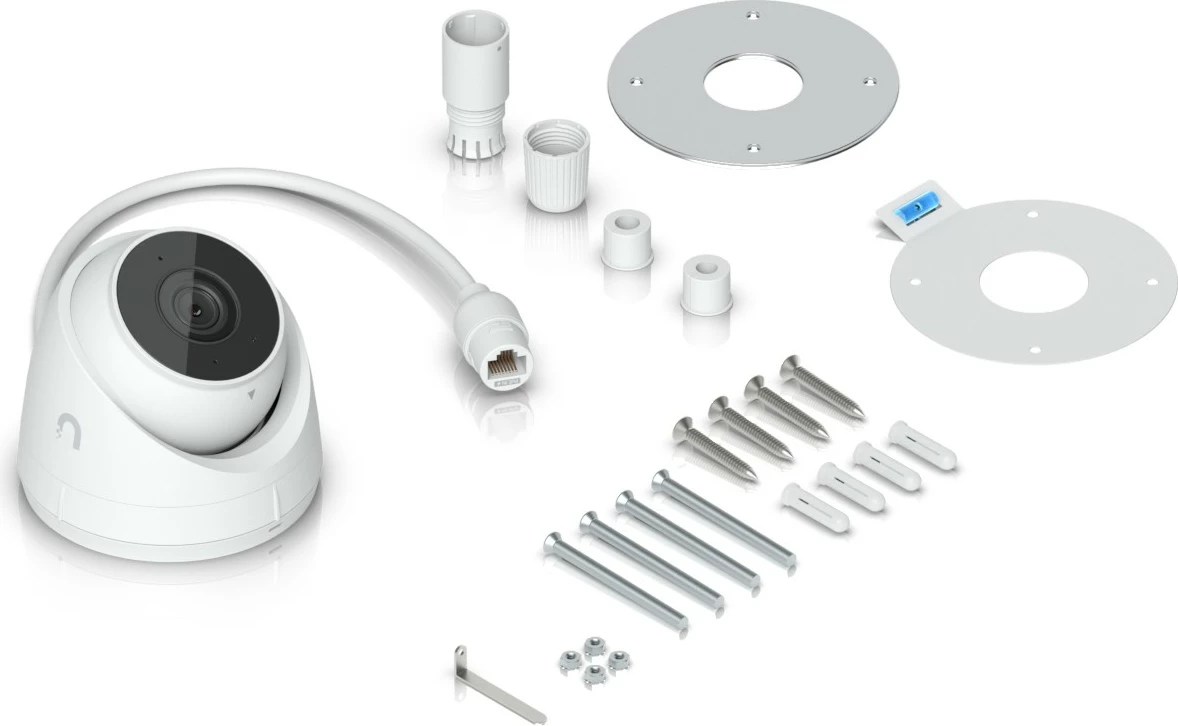 Varnostna kamera (notranja in zunanja) Ubiquiti G5 Turret Ultra, z napeljavo, ARM Cortex-A7, strop/steno, bela