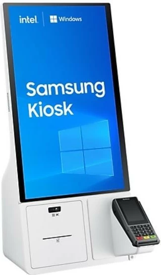 Kiosk za samopostrežbo Samsung LH24KMC3BGCXEN, 24", Intel Core i3, Windows 10 IoT, bel